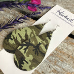 Classic Camo Teardrops - Large