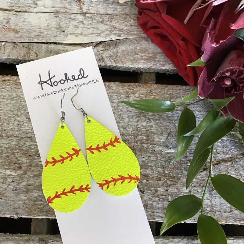 Softball Teardrops - Medium
